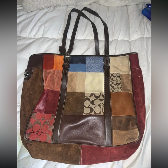 COACH PATCHWORK BAG - very cool bag
Excellent condition

VERY HARD TO FIND - Picture 1 of 9